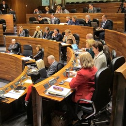 Pleno de la Junta General del Principado