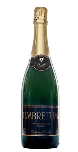 Botella del cava sevillano Umbretum