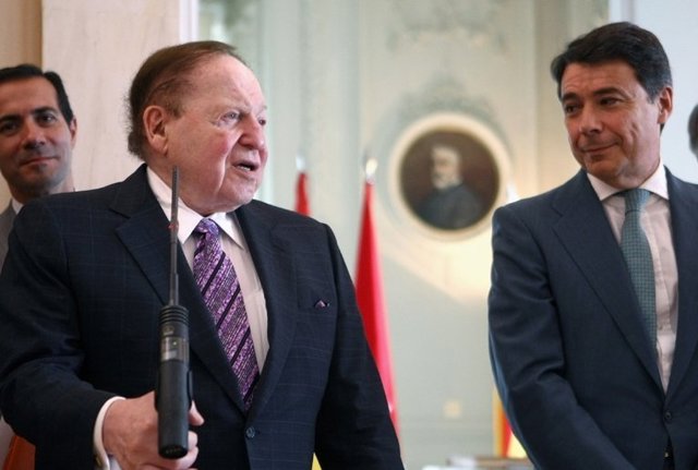 Sheldon Adelson e Ignacio González 