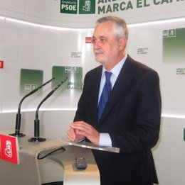José Antonio Griñán, este viernes