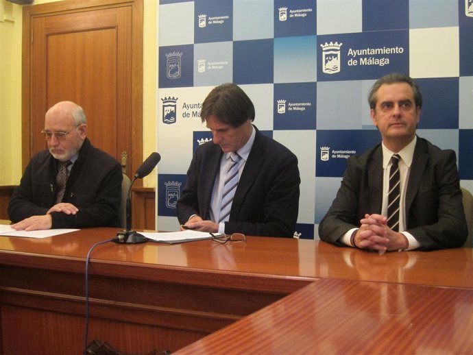 Carmelo Romero, Damian Caneda y José Antonio Vigar