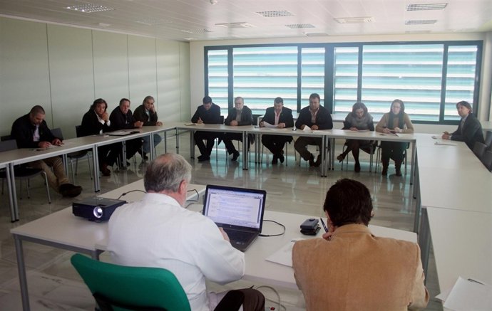 Buenaño, junto a Consuegra, hacen balance de 2012 en el Patronato de Andaltec.