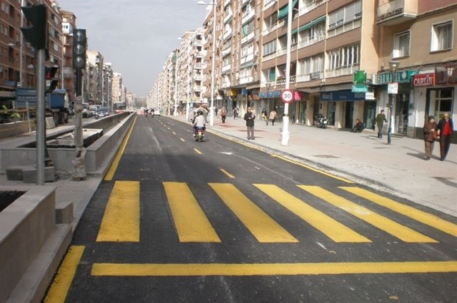 Completados 2,5 kilómetros de vial pavimentado en el eje ...