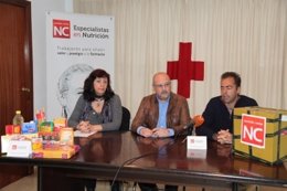 Donativo Nutrición Center a Cruz Roja Española