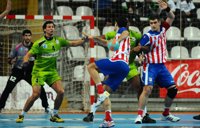 El Atlético, primer finalista tras vencer con sufrimiento al Naturhouse