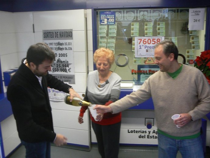 El 'Gordo' también cae en la capital altoaragonesa