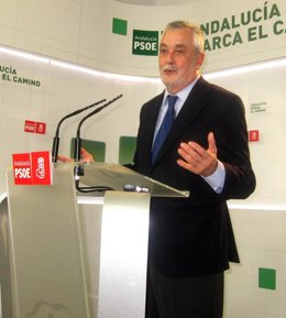 José Antonio Griñán, este viernes