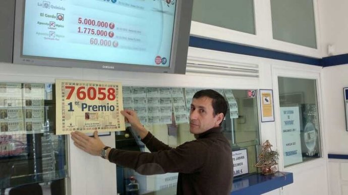 Premiado con el Gordo en Collado Villalba