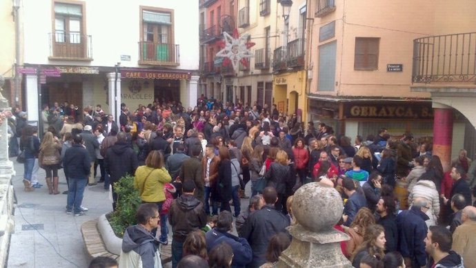 Agraciados celebran el segundo premio en Aranda (Burgos)