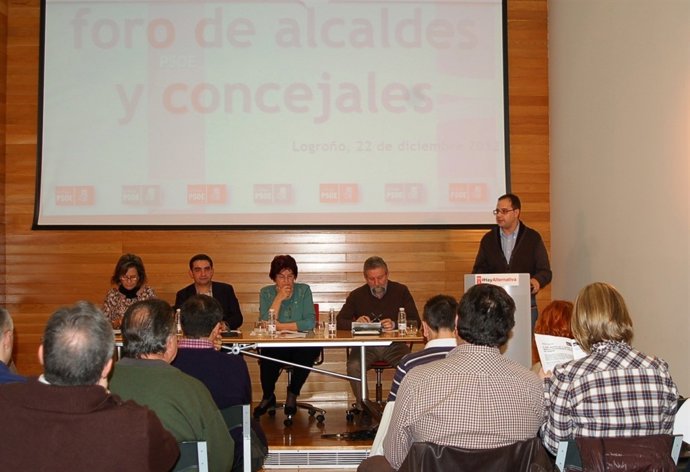 Foro de Alcaldes y Portavoces del PSOE de La Rioja