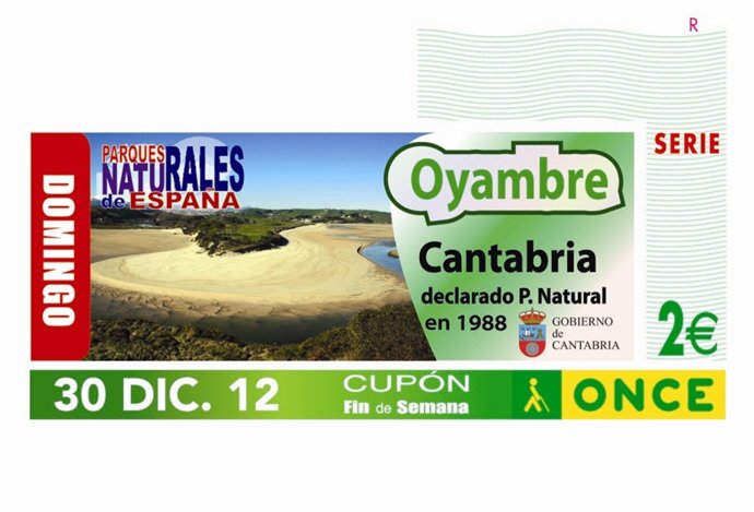 Cupón con playa de Oyambre