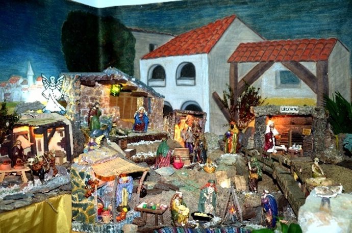 Belén instalado en el Hospital Neurotraumatológico de Jaén.