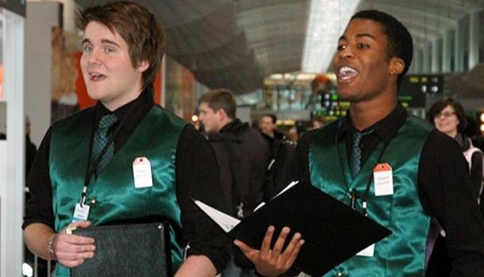 Coro aeropuerto de Toronto