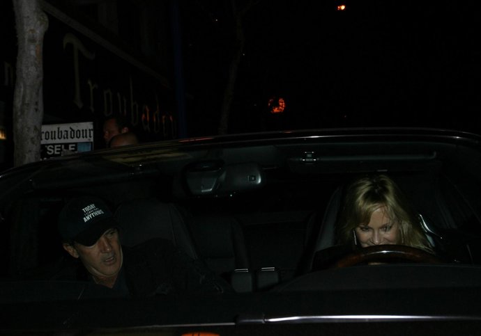 Antonio Banderas y Melanie Griffith