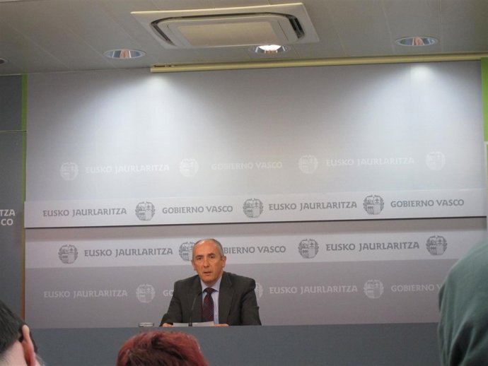 EL PORTAVOZ DEL GOBIERNO VASCO JOSU ERKOREKA
