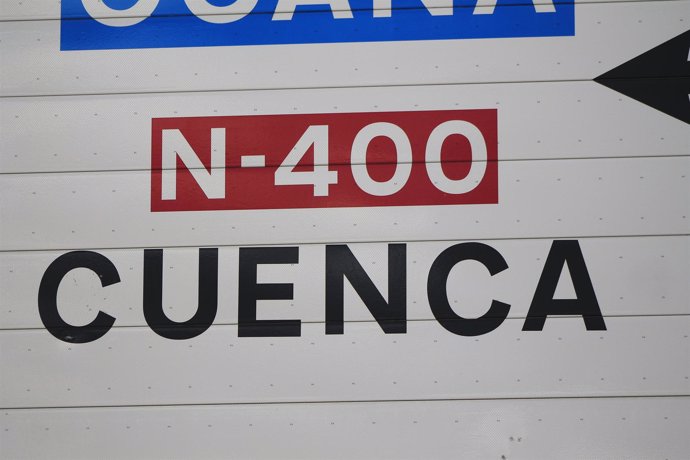 Carteles de carreteras (N-400 Cuenca)