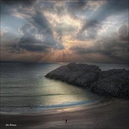 Atardecer en Cantabria 