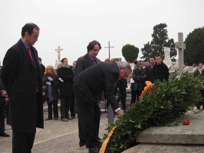 Antoni Vives, Xavier Trias (CiU), Jordi Portabella (ERC)