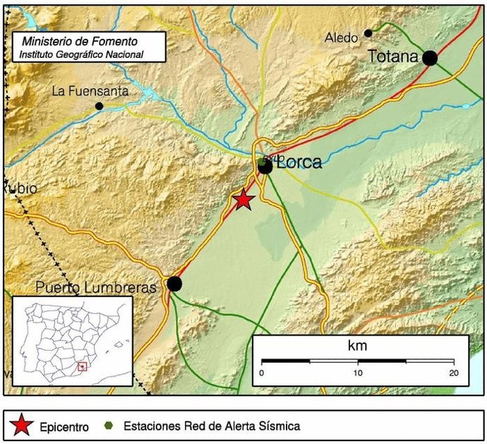 Zona del terremoto
