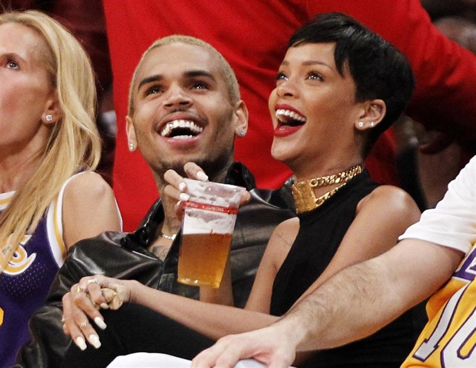 Rihanna y Chris Brown