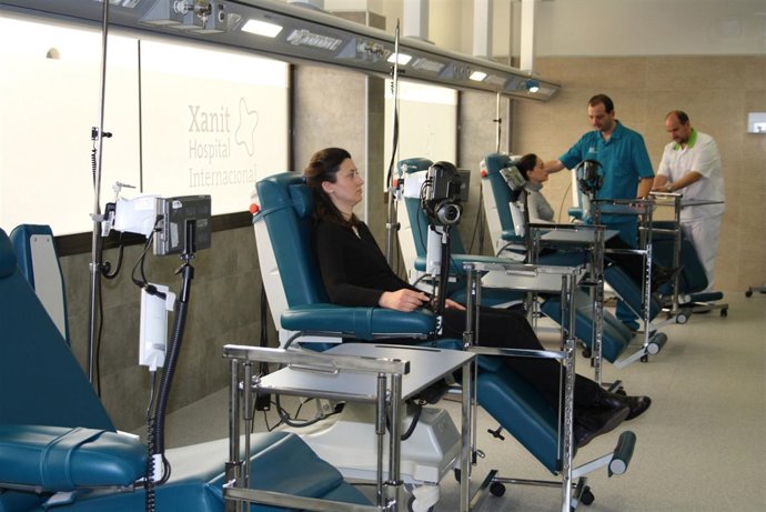 Pacientes En El Hospital Xanit De Málaga