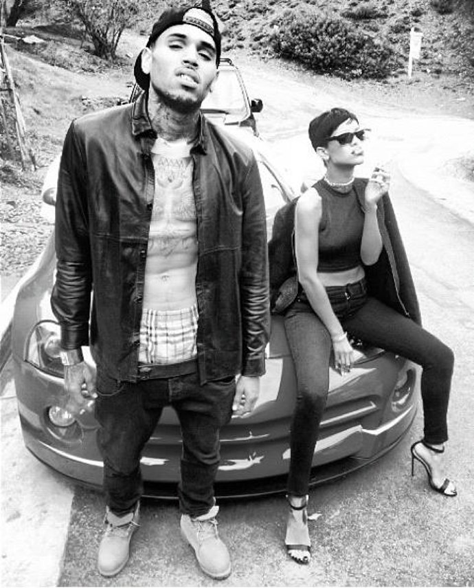 Rihanna y Chris Brown