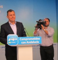 PP-A critica que la Junta, "verduga del empleo", no afronte "ninguno de sus problemas" y exija después auxilio a Rajoy