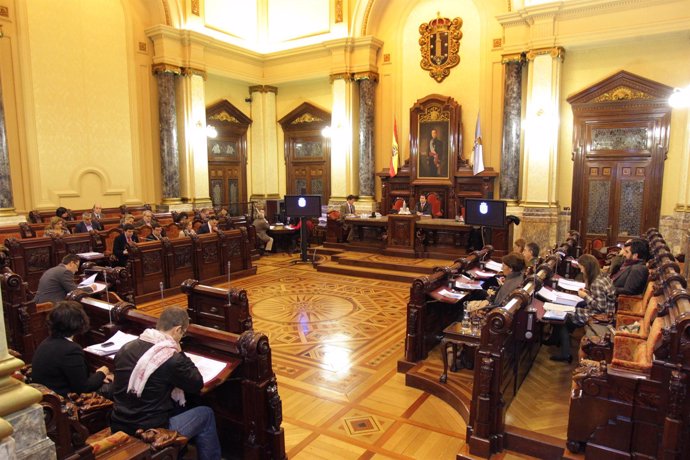 Pleno del Ayuntamiento de A Coruña