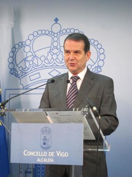 Abel Caballero en rueda de prensa