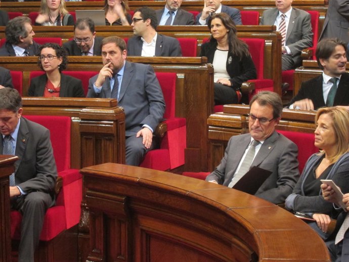 El presidente de la Generalitat, Artur Mas