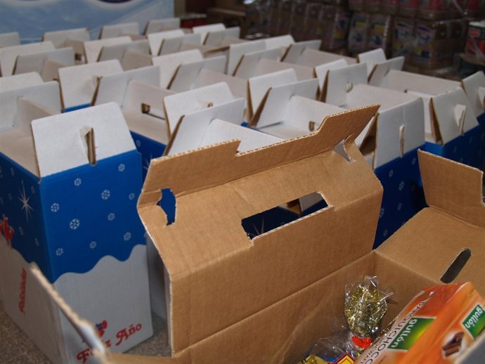 Las Cestas en el Banco de Alimentos Municipal   