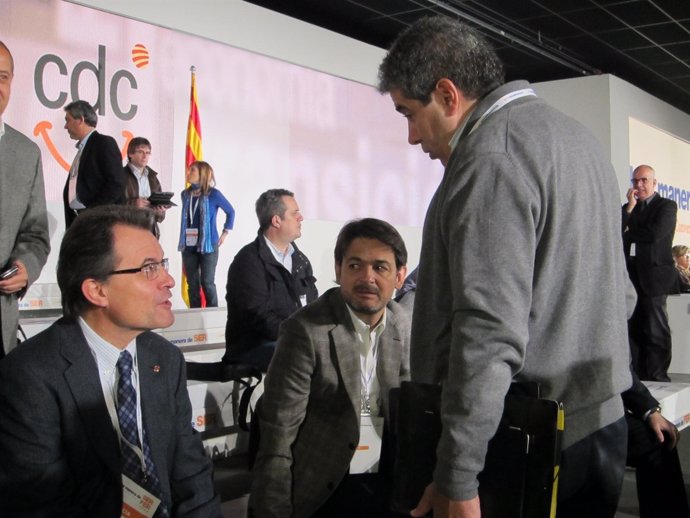 Artur Mas, Francesc Homs Y Oriol Pujol