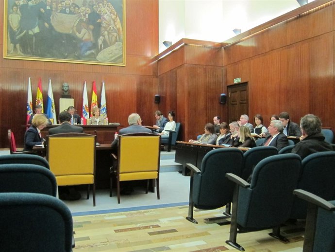 Pleno del Ayuntamiento de Santander
