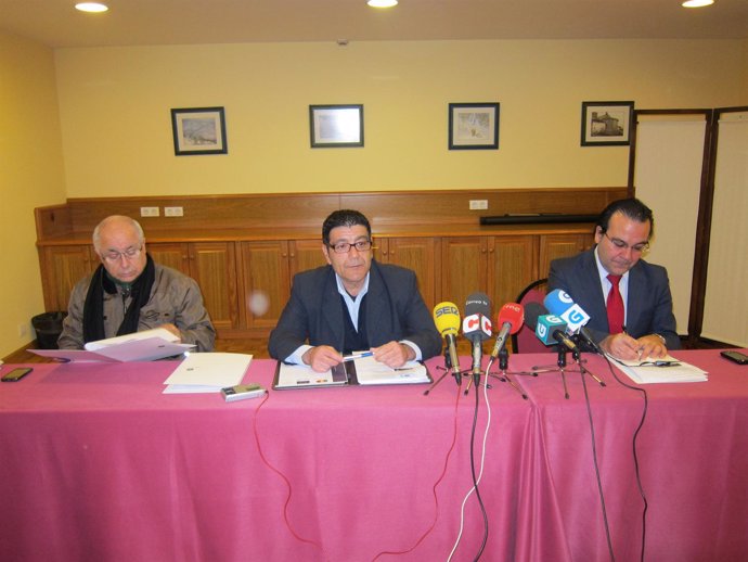 Rueda de prensa de Agaprofi para presentar la demanda colectiva contra NCG Banco