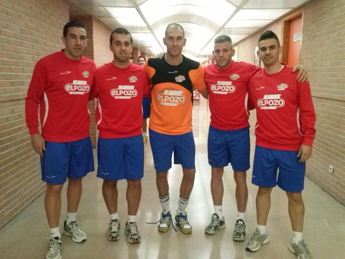 Adri, Miguelín, José Ruiz, Rafa y Alex