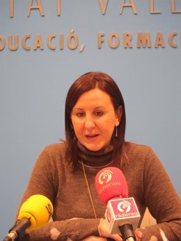 La consellera de Educación, Cultura y Deporte, María José Català