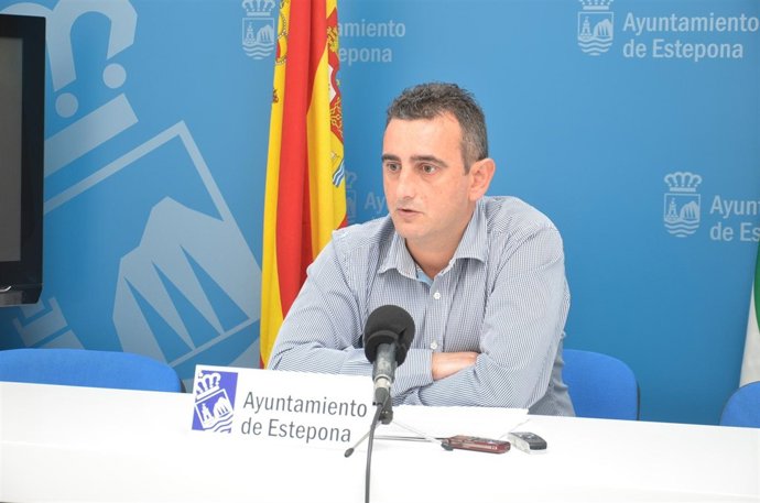 El edil del Área de Comercio de Estepona, José Antonio Vilchez 