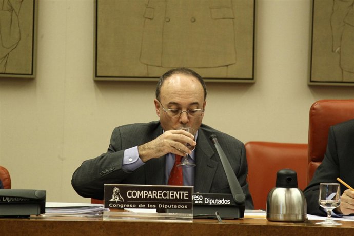 Luis Linde, en el Congreso