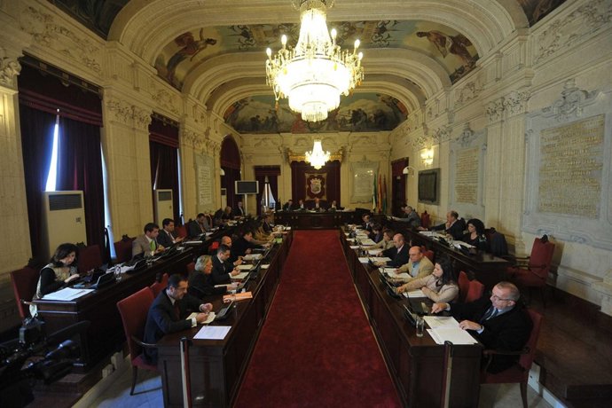 Pleno del Ayuntamiento de Málaga