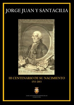 Cartel del homenaje a Jorge Juan