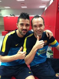 Iniesta: "Villa es un jugador fundamental"