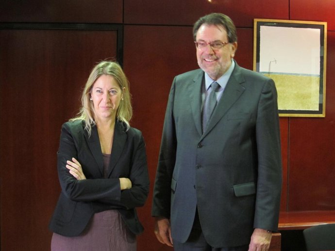 Neus Munté y Josep Lluís Cleries