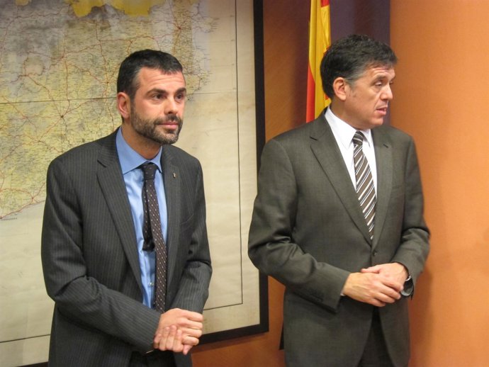 Santi Vila y Lluís Recoder (Territorio y Sostenibilidad) 