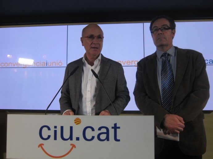 J.A.Duran y P.Macias, CiU