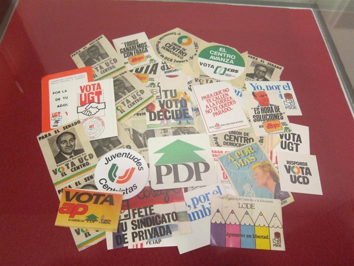 Pegatinas de la exposición