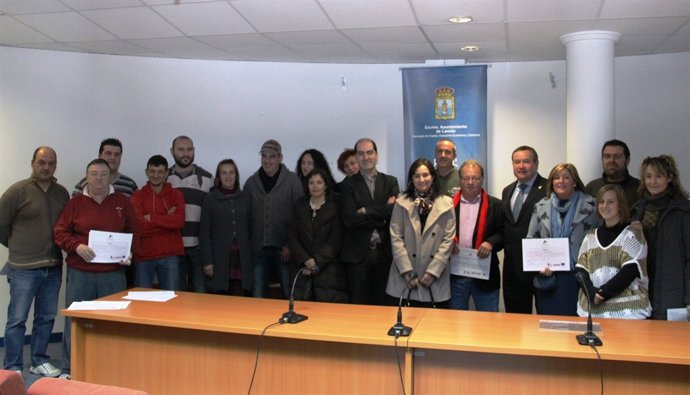 Clausura taller empleo en Laredo