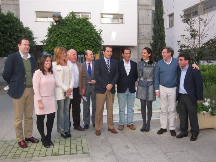 Diputados, senadores y parlamentarios del PP de Córdoba