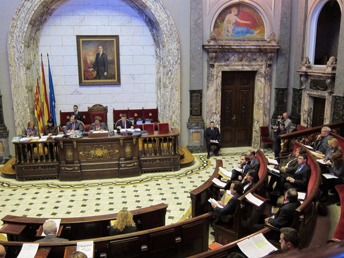 Pleno del Ayuntamiento de Valencia, sesión ordinaria diciembre 2012