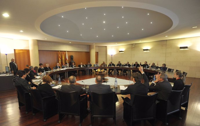 Pleno de la Diputación de Huesca 