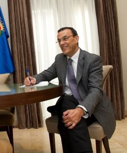 El secretario general del PSOE de Huelva, Ignacio Caraballo. 